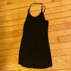 Brandy Melville black form fitting dress